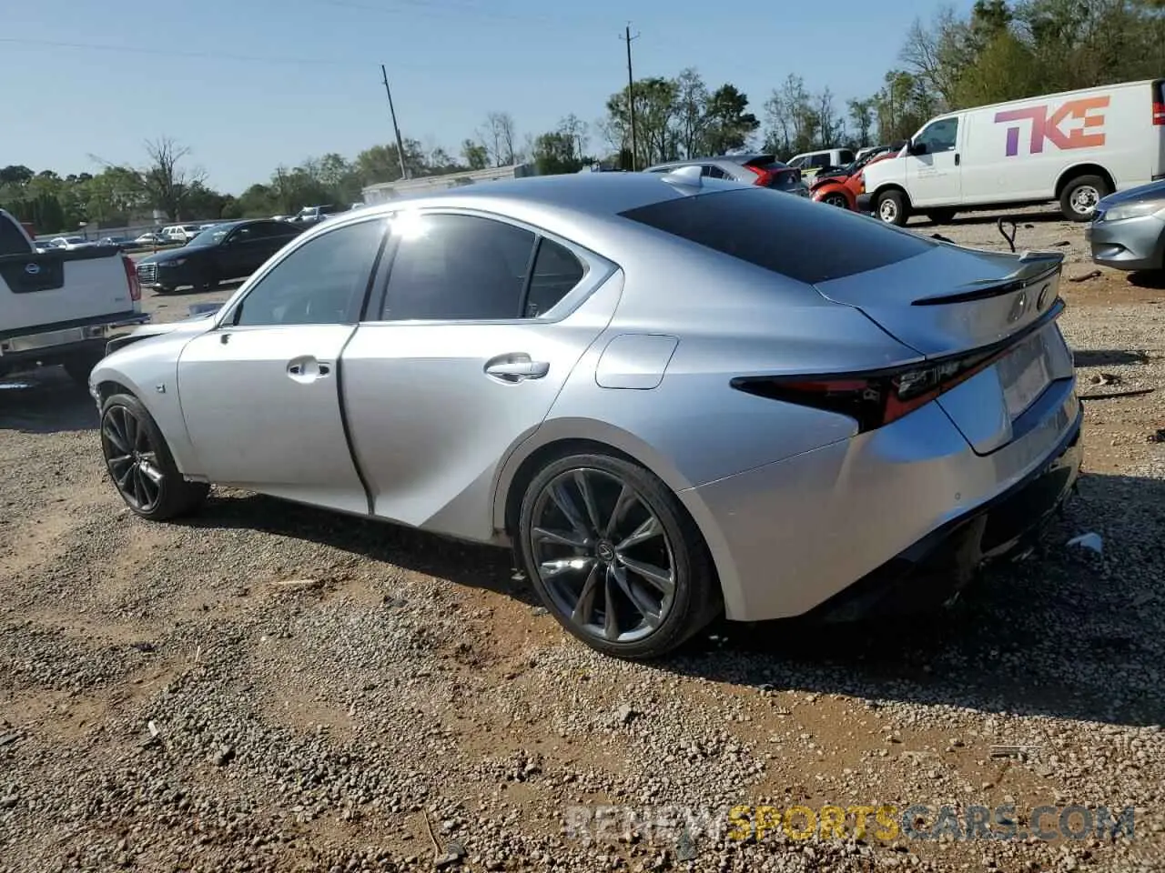 2 Photograph of a damaged car JTHGZ1B20P5064236 LEXUS IS 350 F S 2023