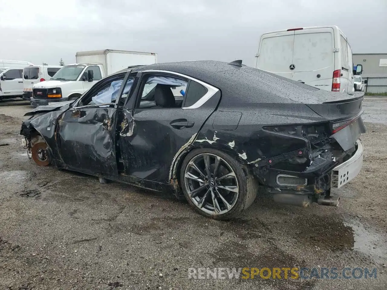 2 Photograph of a damaged car JTHGZ1B20P5065001 LEXUS IS 350 F S 2023