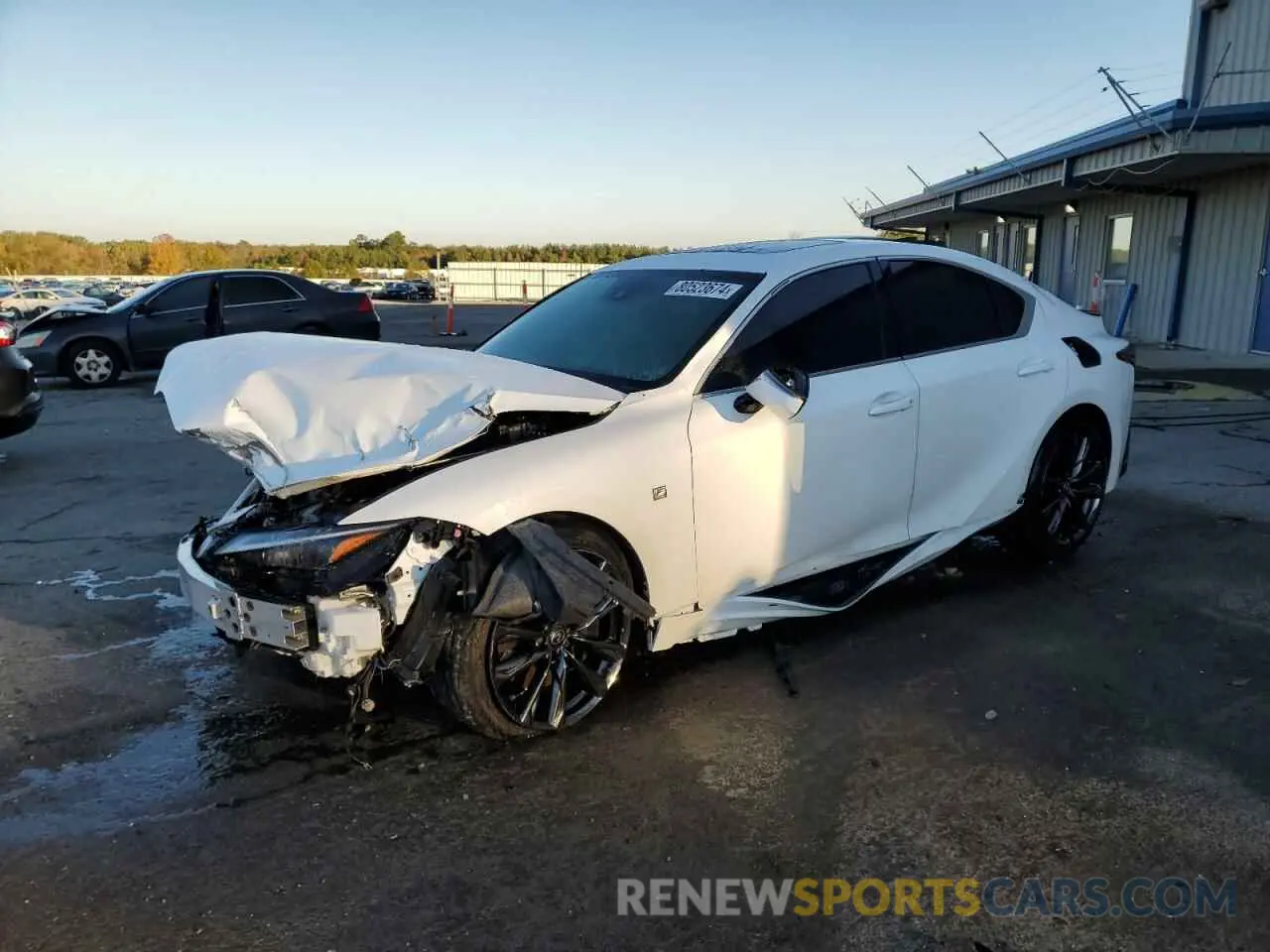 1 Фотография поврежденного автомобиля JTHGZ1B21P5069171 LEXUS IS 350 F S 2023