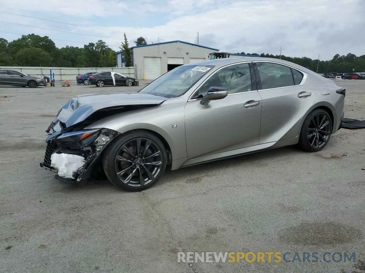 1 Фотография поврежденного автомобиля JTHGZ1B22P5067686 LEXUS IS 350 F S 2023