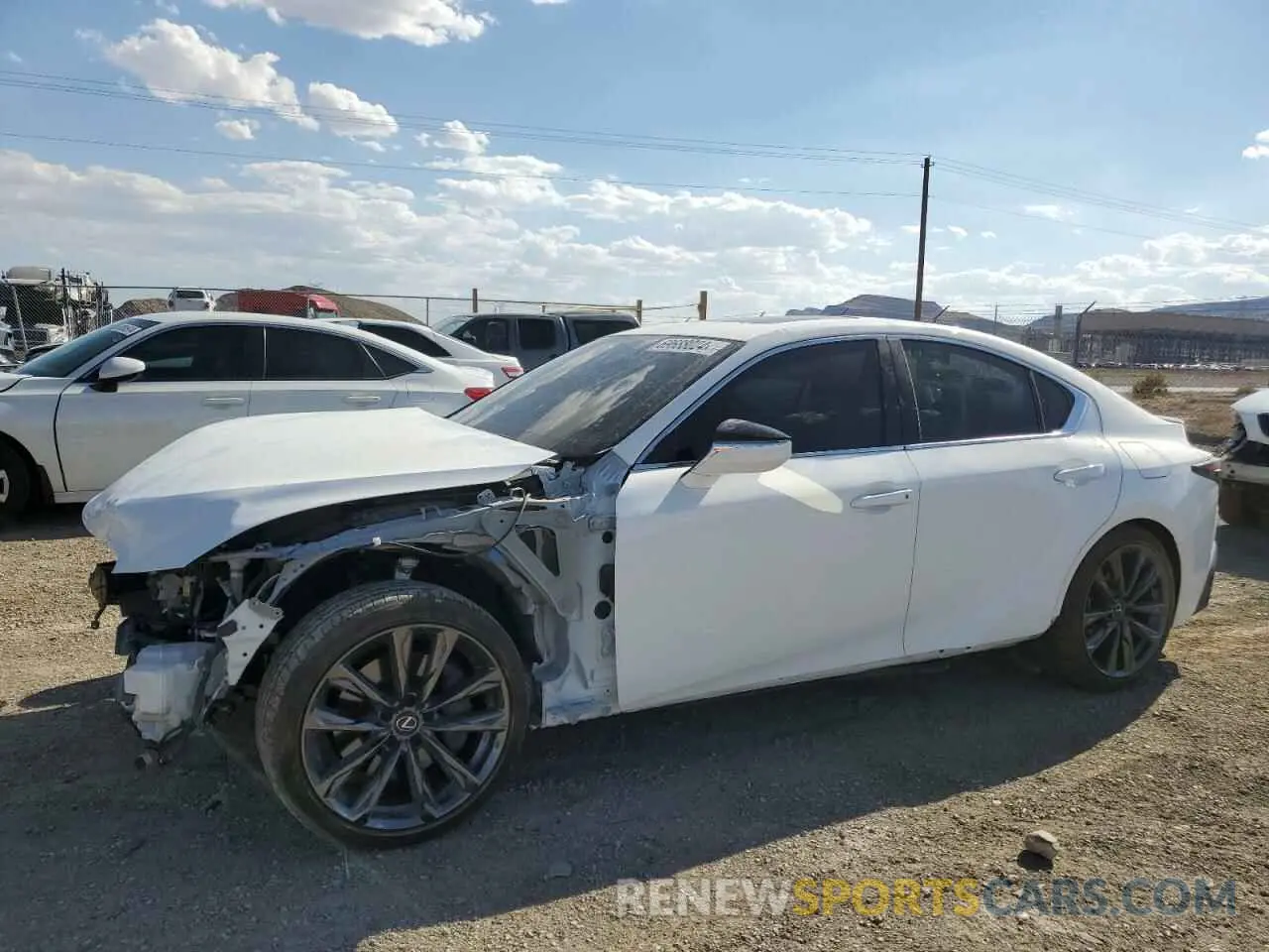 1 Photograph of a damaged car JTHGZ1B23P5060066 LEXUS IS 350 F S 2023