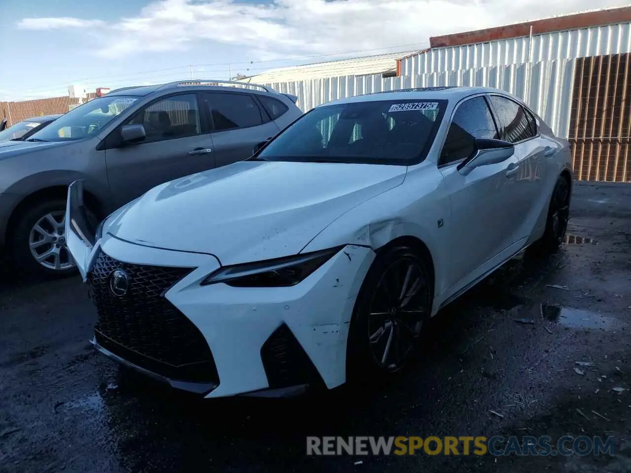 1 Photograph of a damaged car JTHGZ1B23P5071195 LEXUS IS 350 F S 2023
