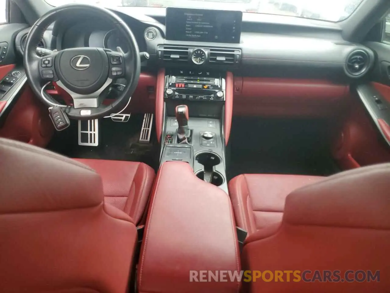 8 Photograph of a damaged car JTHGZ1B23P5071195 LEXUS IS 350 F S 2023