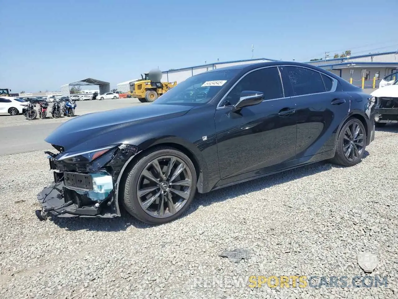 1 Фотография поврежденного автомобиля JTHGZ1B24P5064224 LEXUS IS 350 F S 2023