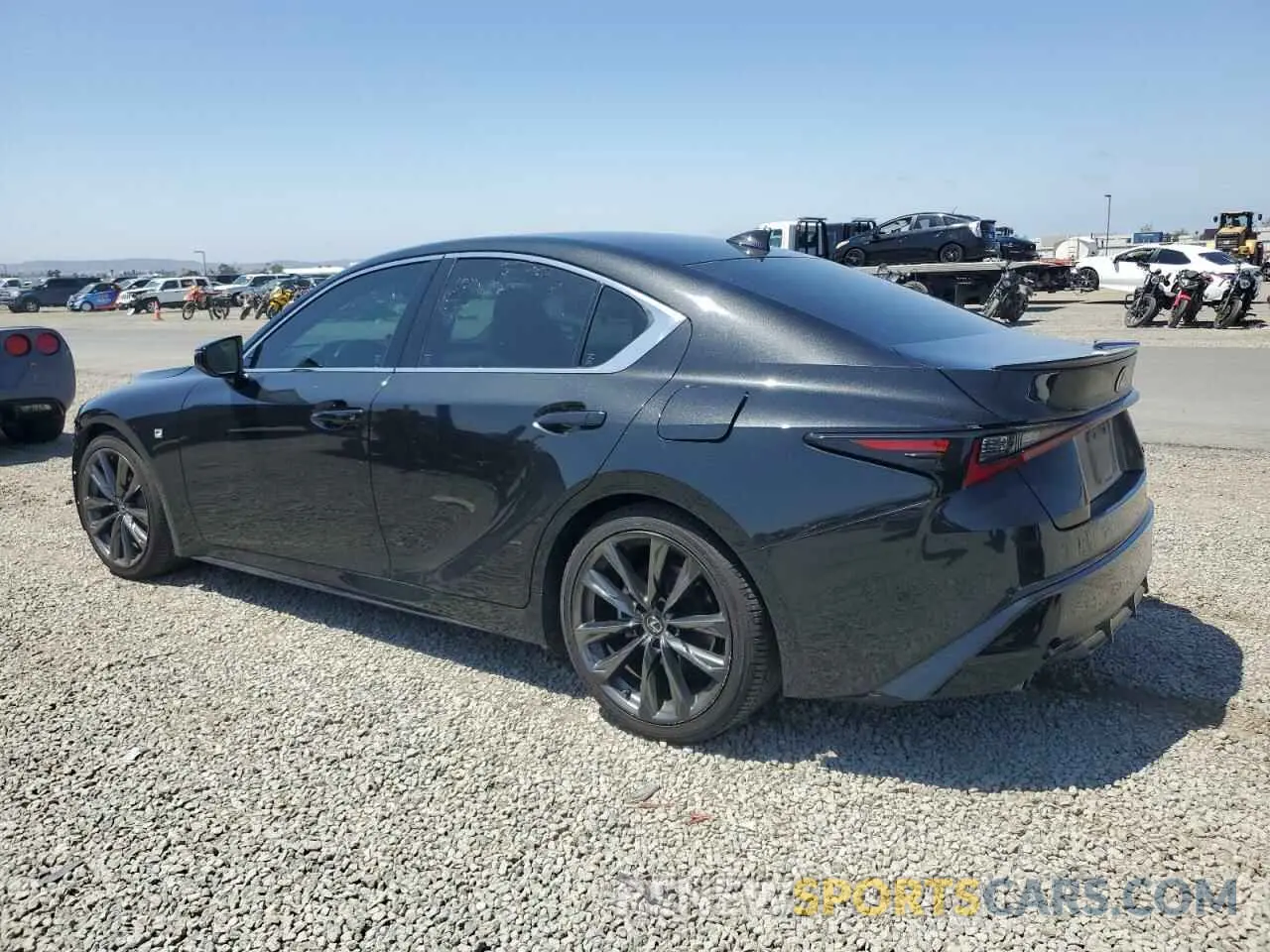 2 Фотография поврежденного автомобиля JTHGZ1B24P5064224 LEXUS IS 350 F S 2023