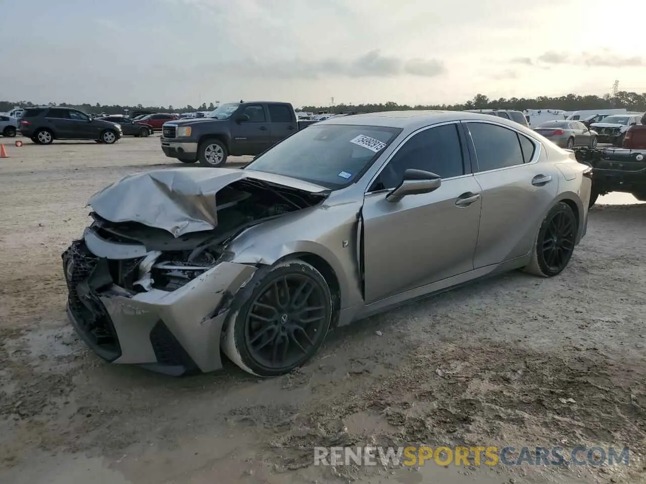 1 Photograph of a damaged car JTHGZ1B24P5071822 LEXUS IS 350 F S 2023