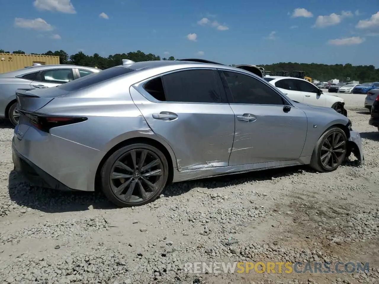 3 Photograph of a damaged car JTHGZ1B25P5068220 LEXUS IS 350 F S 2023