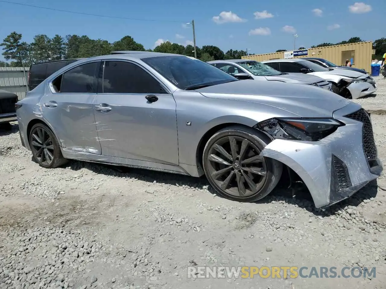 4 Photograph of a damaged car JTHGZ1B25P5068220 LEXUS IS 350 F S 2023