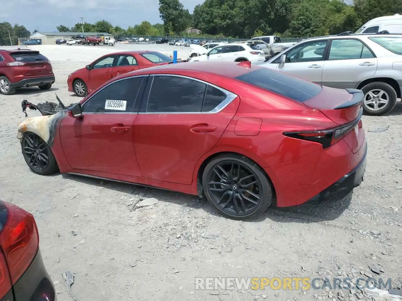 2 Photograph of a damaged car JTHGZ1B25P5068685 LEXUS IS 350 F S 2023