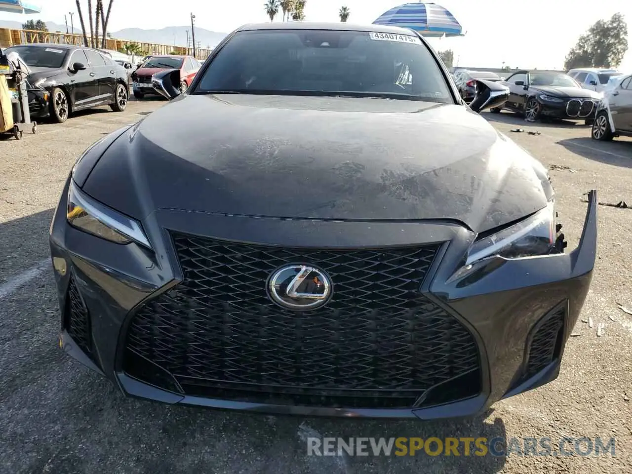 5 Фотография поврежденного автомобиля JTHGZ1B25P5069996 LEXUS IS 350 F S 2023