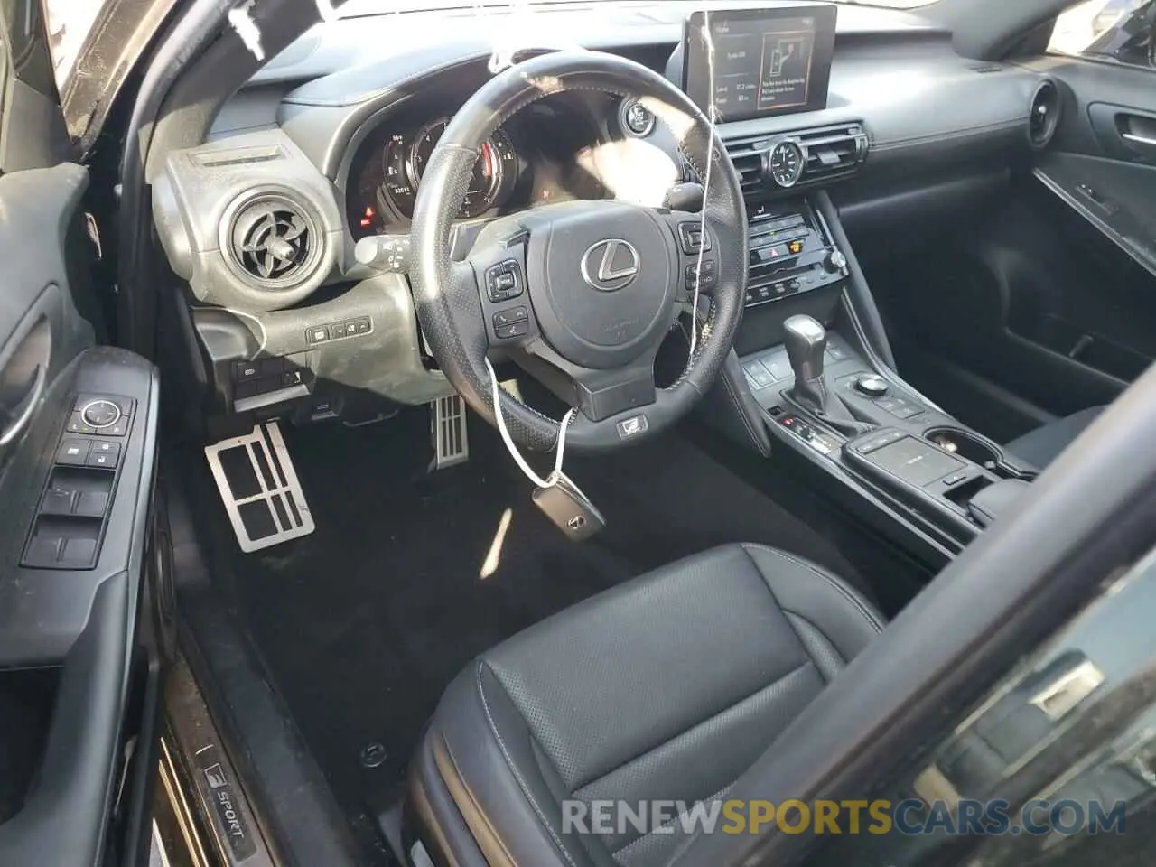 8 Фотография поврежденного автомобиля JTHGZ1B25P5069996 LEXUS IS 350 F S 2023