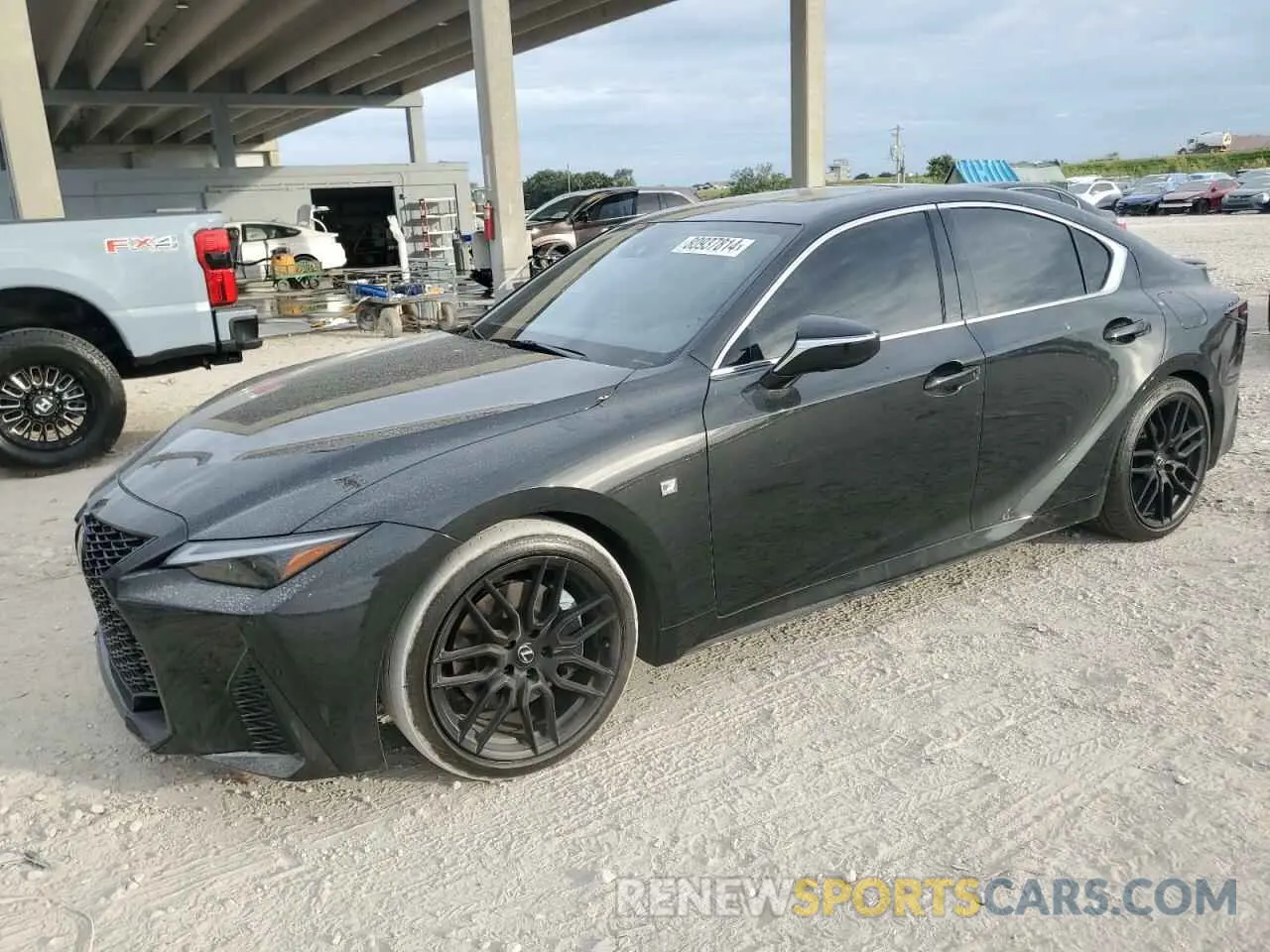 1 Photograph of a damaged car JTHGZ1B26P5070025 LEXUS IS 350 F S 2023