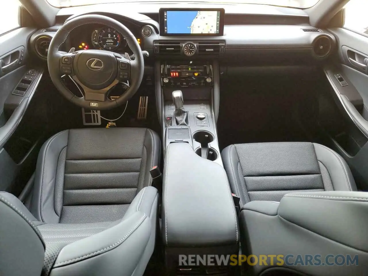8 Фотография поврежденного автомобиля JTHGZ1B27P5069644 LEXUS IS 350 F S 2023