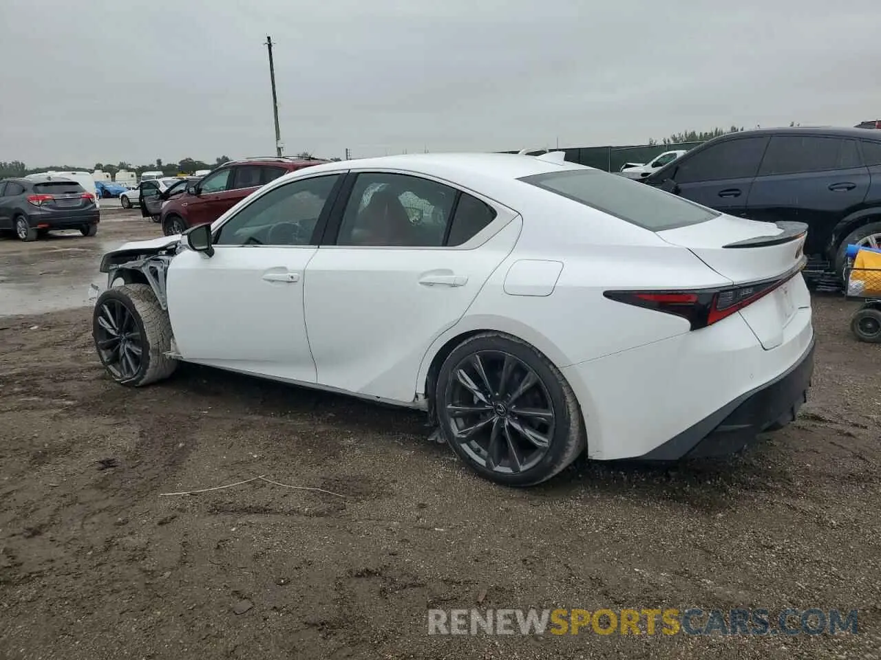 2 Photograph of a damaged car JTHGZ1B28P5063979 LEXUS IS 350 F S 2023