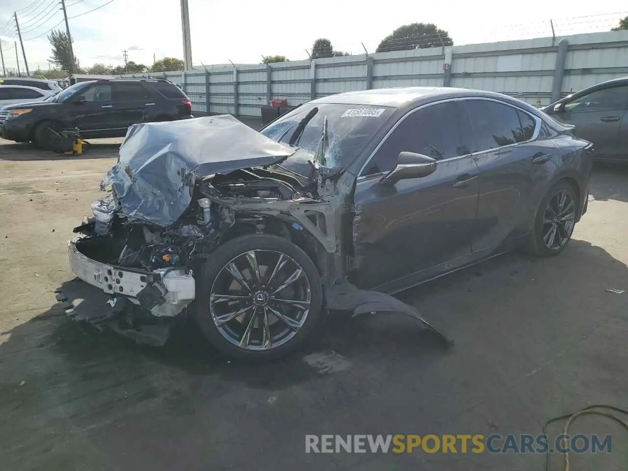 1 Photograph of a damaged car JTHGZ1B29P5065711 LEXUS IS 350 F S 2023