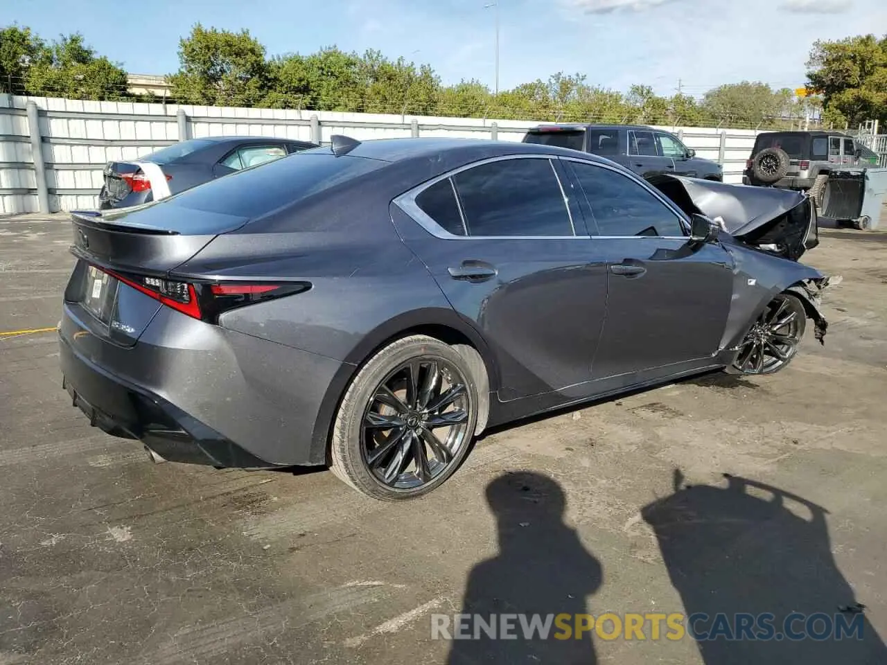 3 Photograph of a damaged car JTHGZ1B29P5065711 LEXUS IS 350 F S 2023