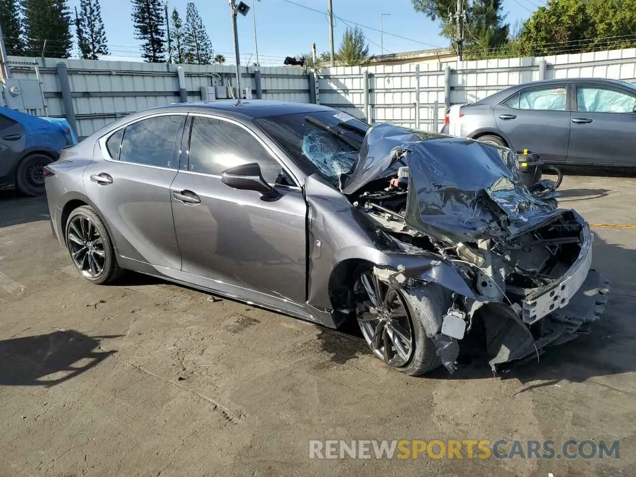 4 Photograph of a damaged car JTHGZ1B29P5065711 LEXUS IS 350 F S 2023
