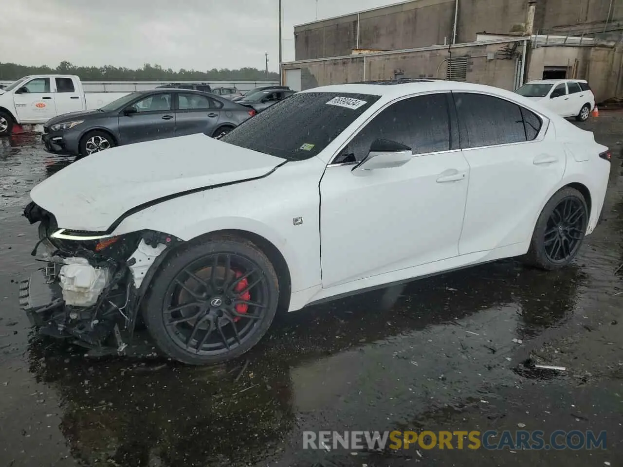 1 Фотография поврежденного автомобиля JTHGZ1E24P5028772 LEXUS IS 350 F S 2023