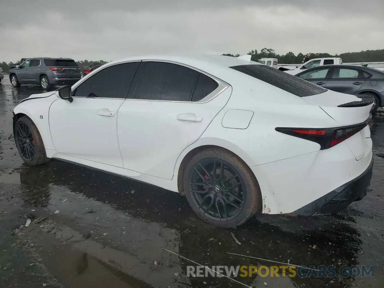 2 Фотография поврежденного автомобиля JTHGZ1E24P5028772 LEXUS IS 350 F S 2023