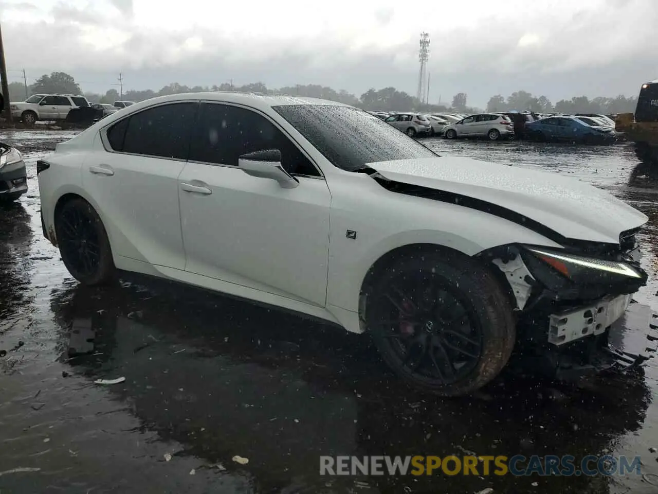 4 Фотография поврежденного автомобиля JTHGZ1E24P5028772 LEXUS IS 350 F S 2023