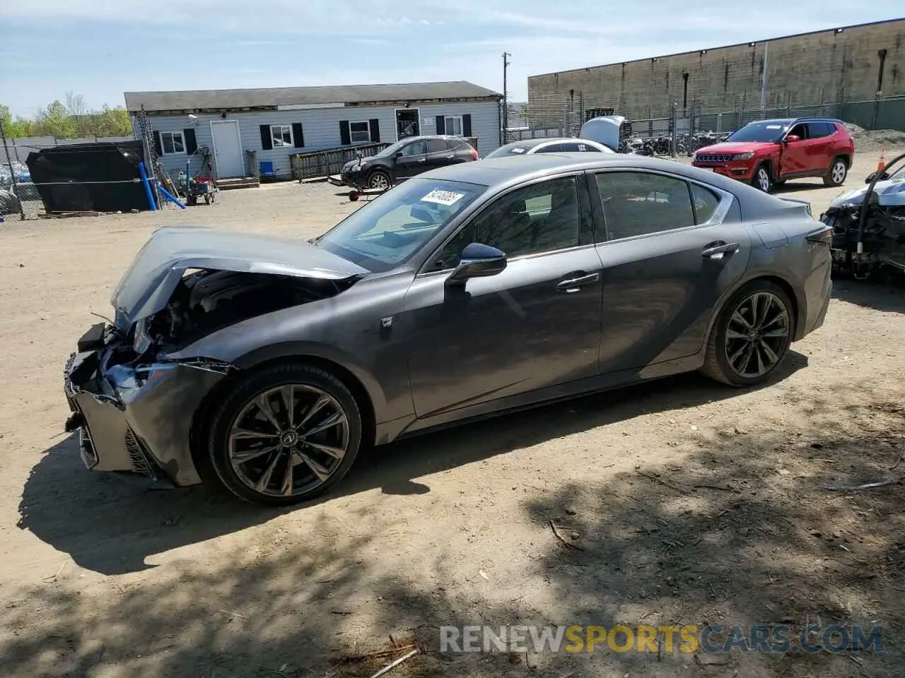 1 Photograph of a damaged car JTHGZ1E25P5027968 LEXUS IS 350 F S 2023