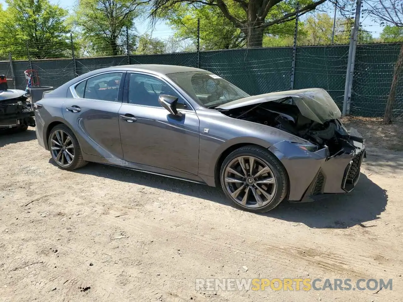 4 Photograph of a damaged car JTHGZ1E25P5027968 LEXUS IS 350 F S 2023