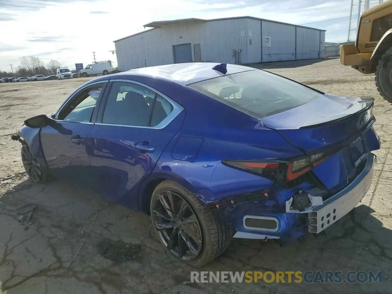 2 Photograph of a damaged car JTHGZ1E26P5031088 LEXUS IS 350 F S 2023