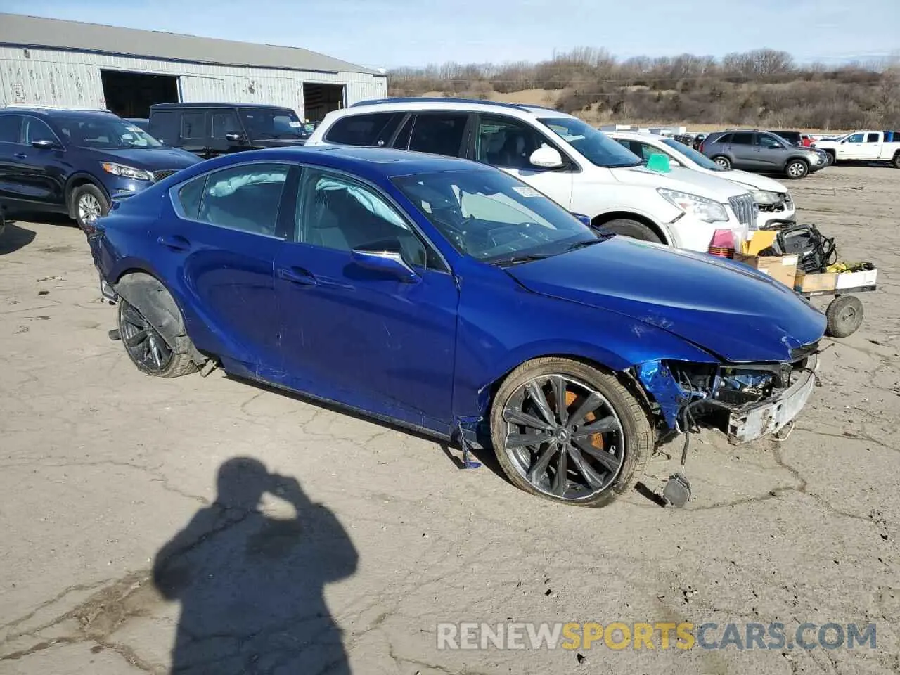 4 Photograph of a damaged car JTHGZ1E26P5031088 LEXUS IS 350 F S 2023