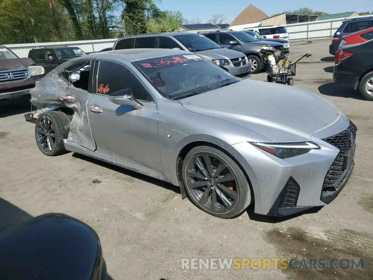 4 Photograph of a damaged car JTHGZ1E29P5030517 LEXUS IS 350 F S 2023