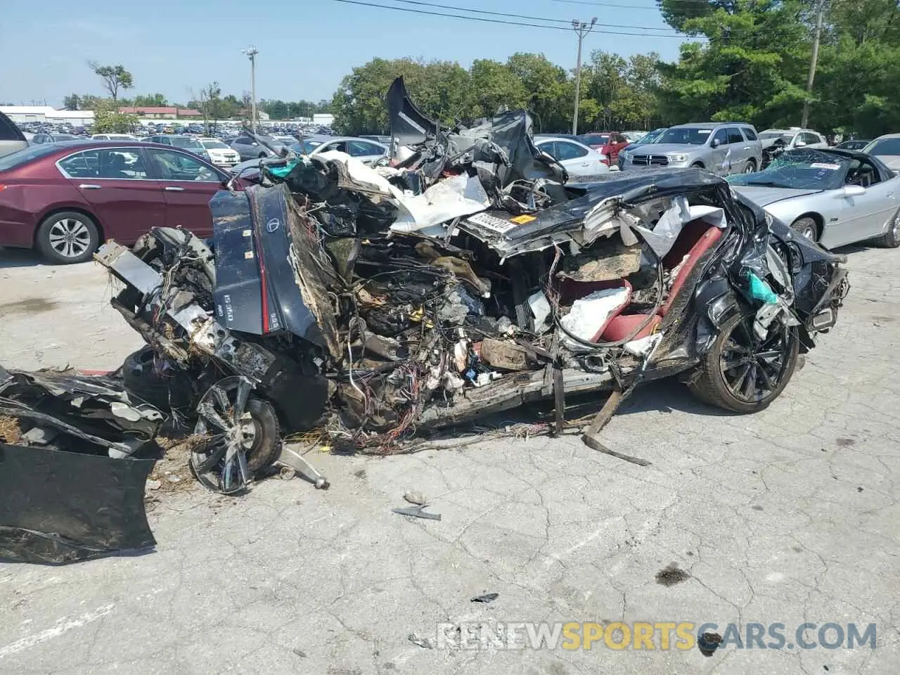 1 Photograph of a damaged car JTHGZ1E29P5031344 LEXUS IS 350 F S 2023