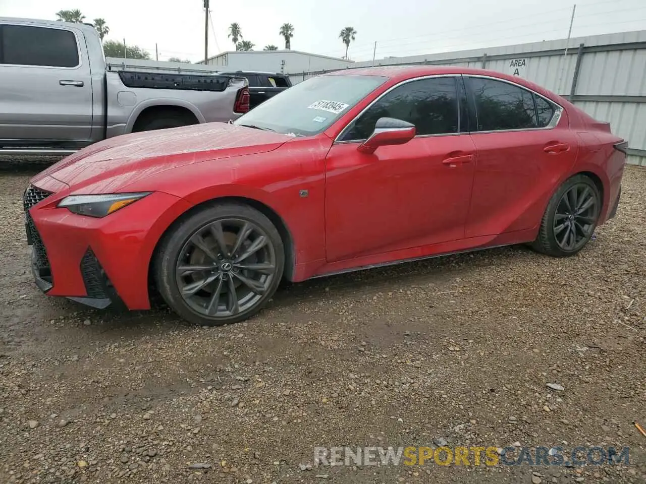 1 Photograph of a damaged car JTHBZ1B21R5075548 LEXUS IS 350 F S 2024