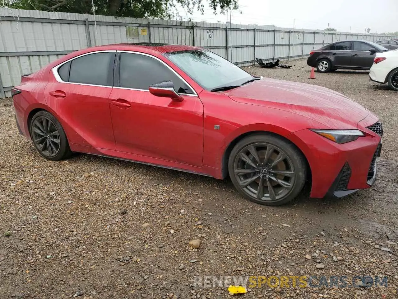 4 Photograph of a damaged car JTHBZ1B21R5075548 LEXUS IS 350 F S 2024