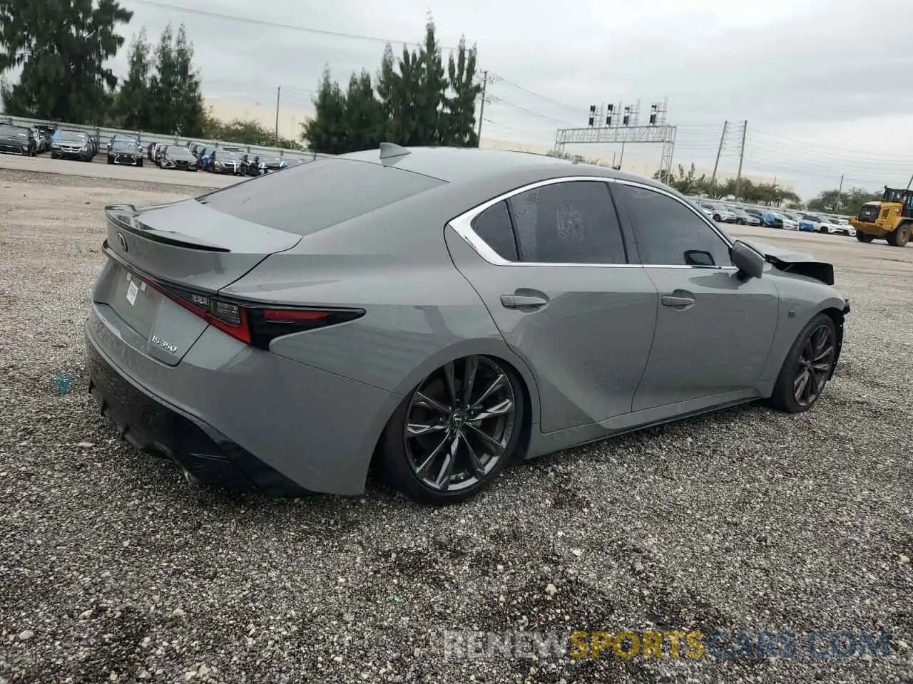 3 Photograph of a damaged car JTHBZ1B23R5077429 LEXUS IS 350 F S 2024