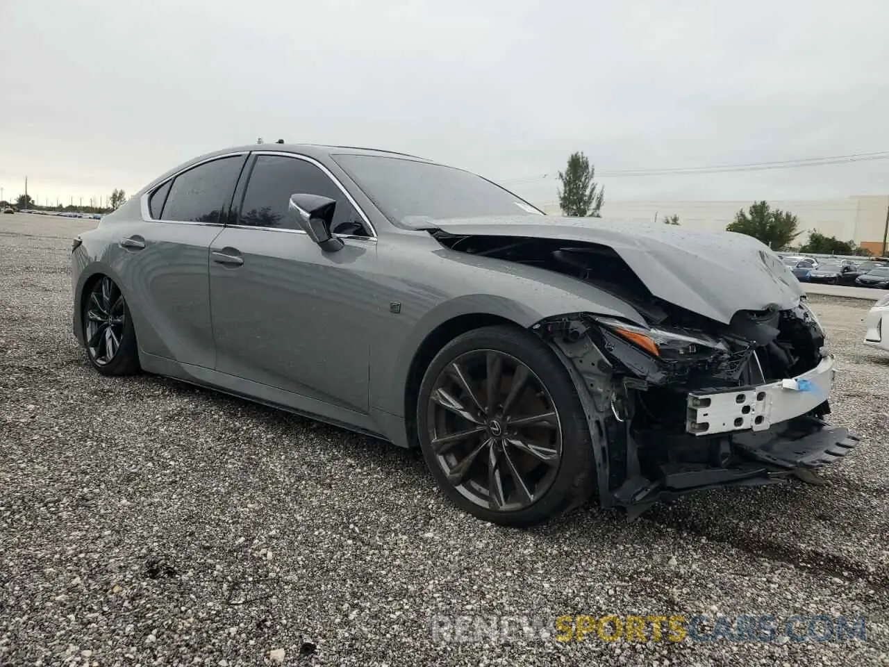 4 Photograph of a damaged car JTHBZ1B23R5077429 LEXUS IS 350 F S 2024