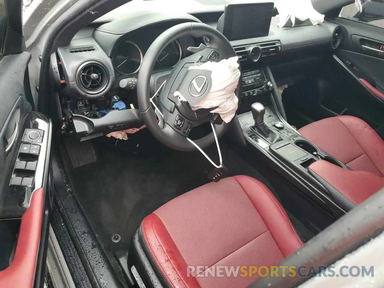 8 Photograph of a damaged car JTHBZ1B23R5077429 LEXUS IS 350 F S 2024