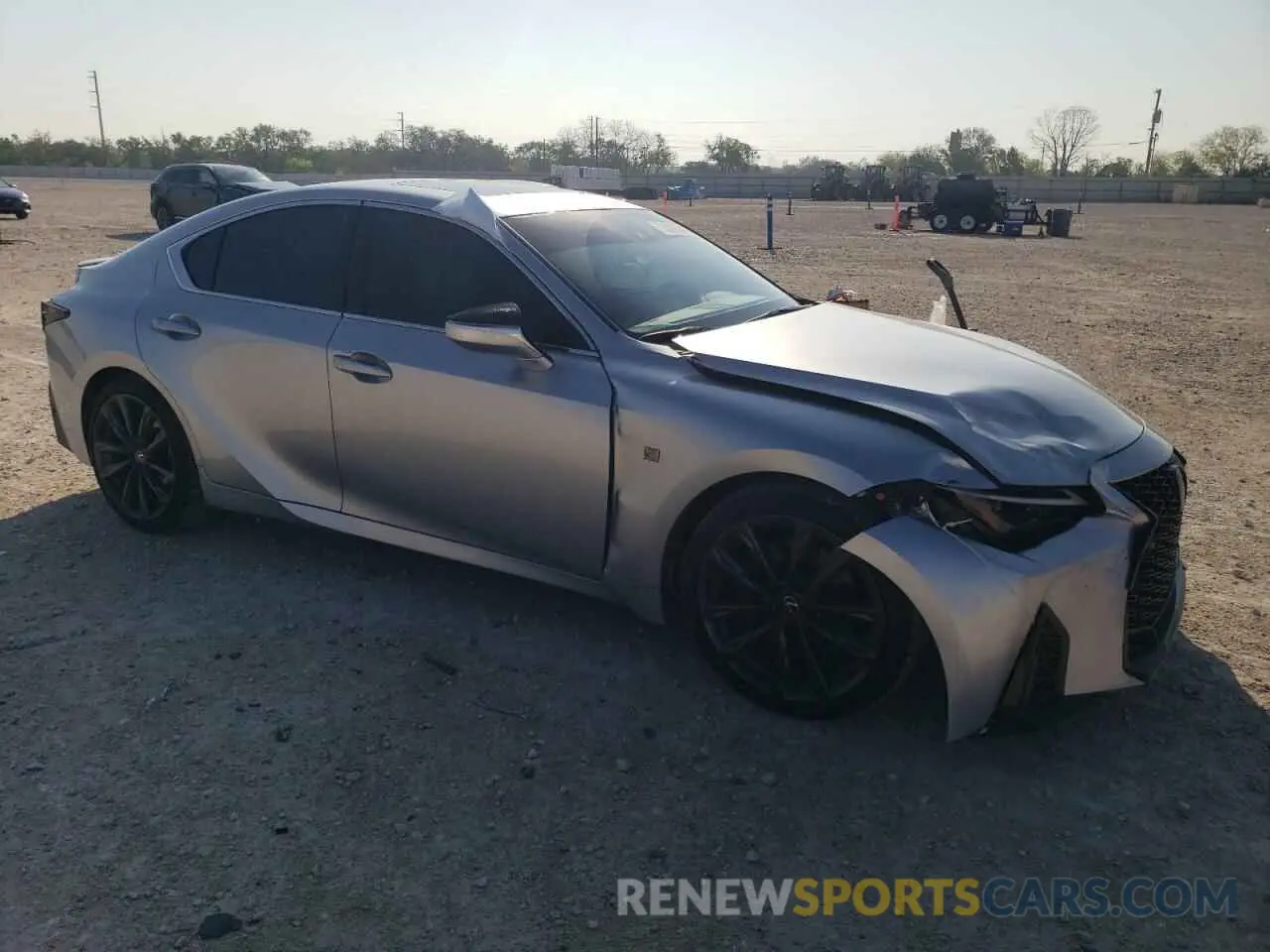 4 Photograph of a damaged car JTHBZ1B26R5079711 LEXUS IS 350 F S 2024