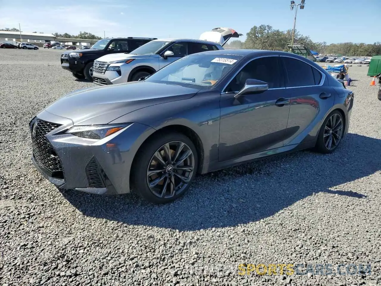 1 Photograph of a damaged car JTHBZ1B28R5079967 LEXUS IS 350 F S 2024