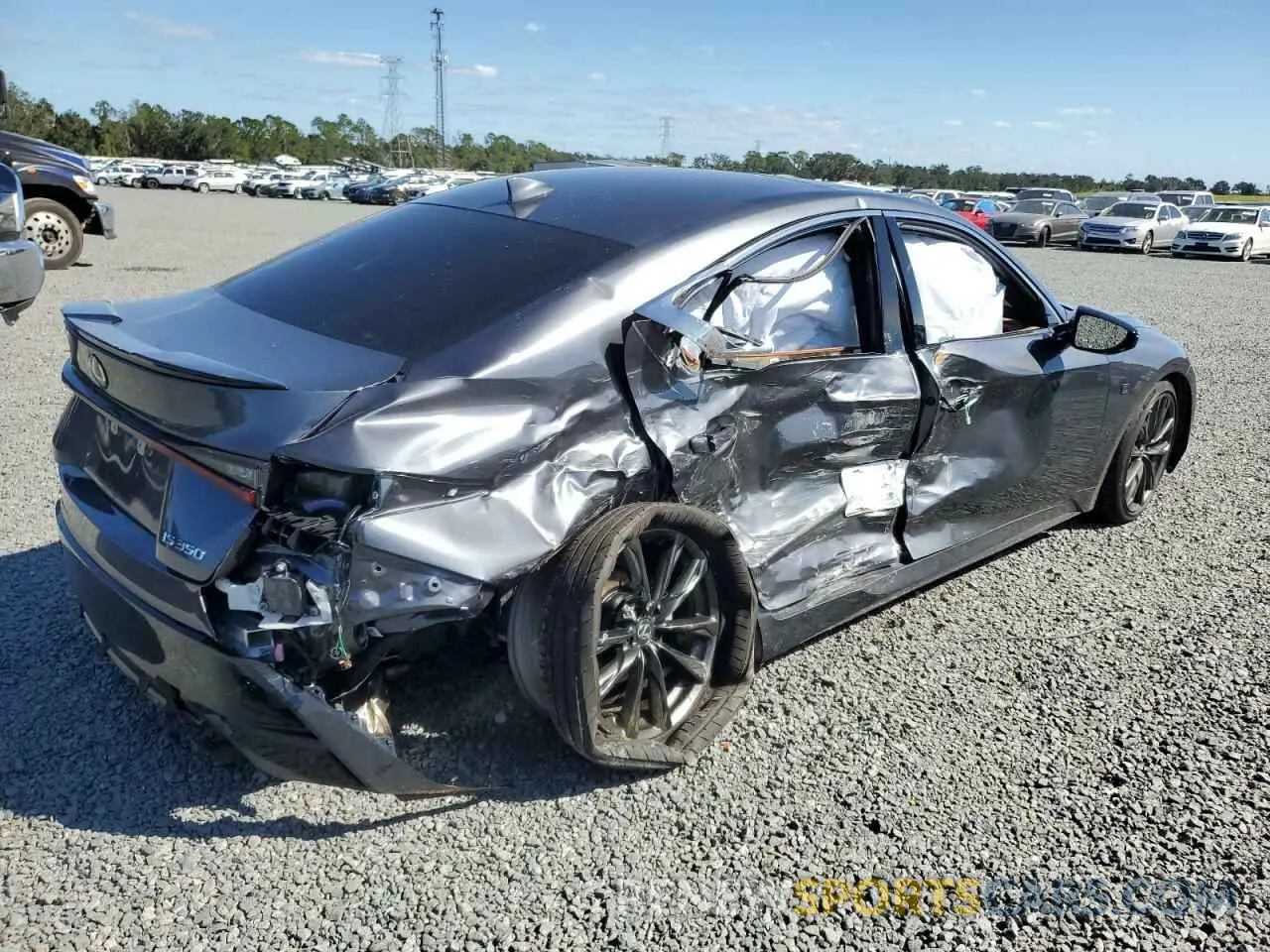 3 Photograph of a damaged car JTHBZ1B28R5079967 LEXUS IS 350 F S 2024