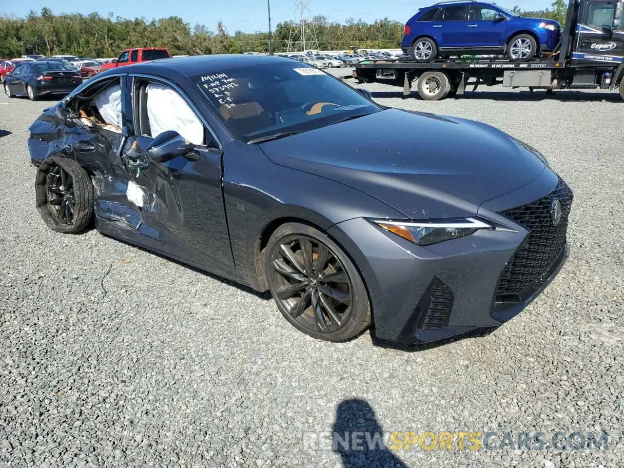 4 Photograph of a damaged car JTHBZ1B28R5079967 LEXUS IS 350 F S 2024