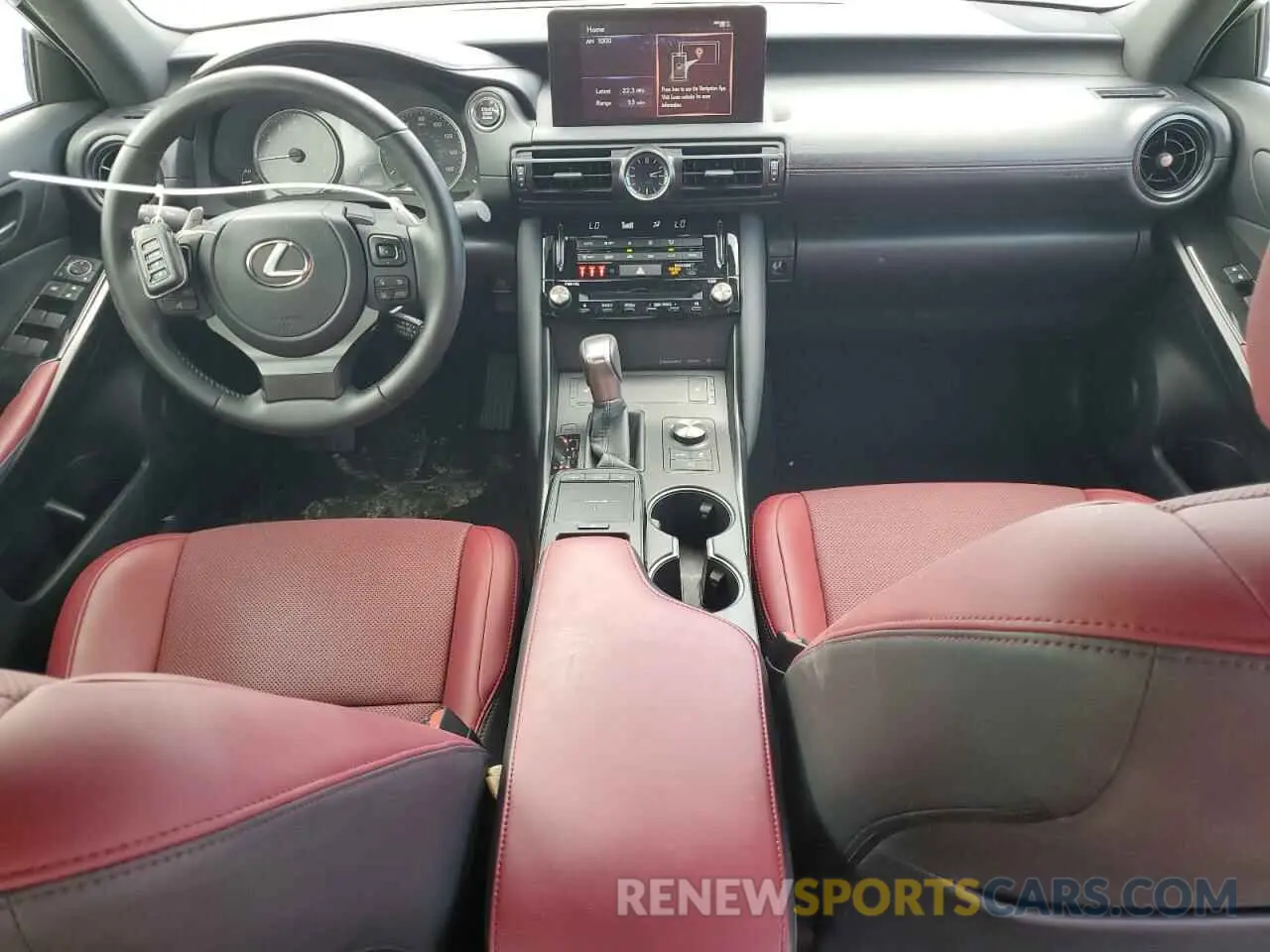 8 Фотография поврежденного автомобиля JTHBZ1B29R5077757 LEXUS IS 350 F S 2024