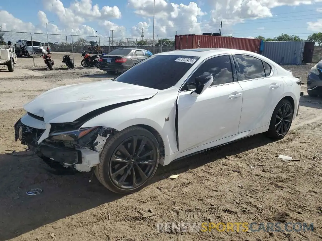1 Photograph of a damaged car JTHBZ1B2XR5078254 LEXUS IS 350 F S 2024