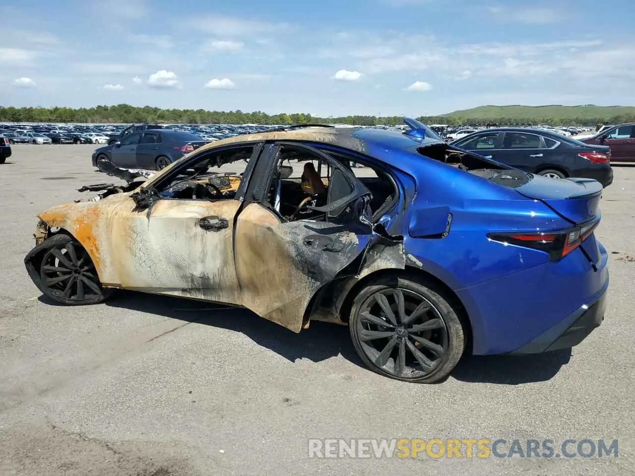 2 Photograph of a damaged car JTHBZ1E21R5037572 LEXUS IS 350 F S 2024