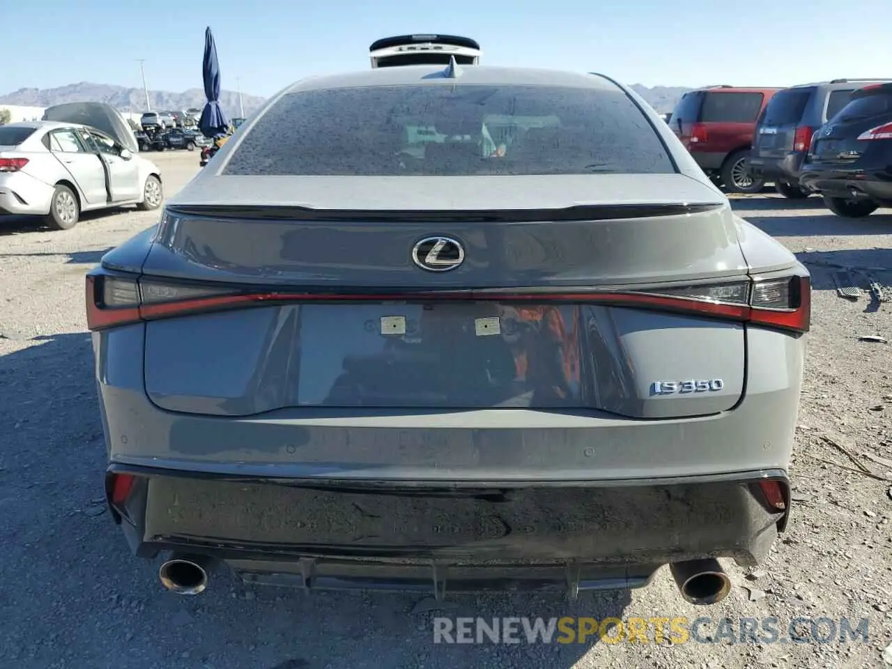 6 Photograph of a damaged car JTHGZ1B24R5074190 LEXUS IS 350 F S 2024