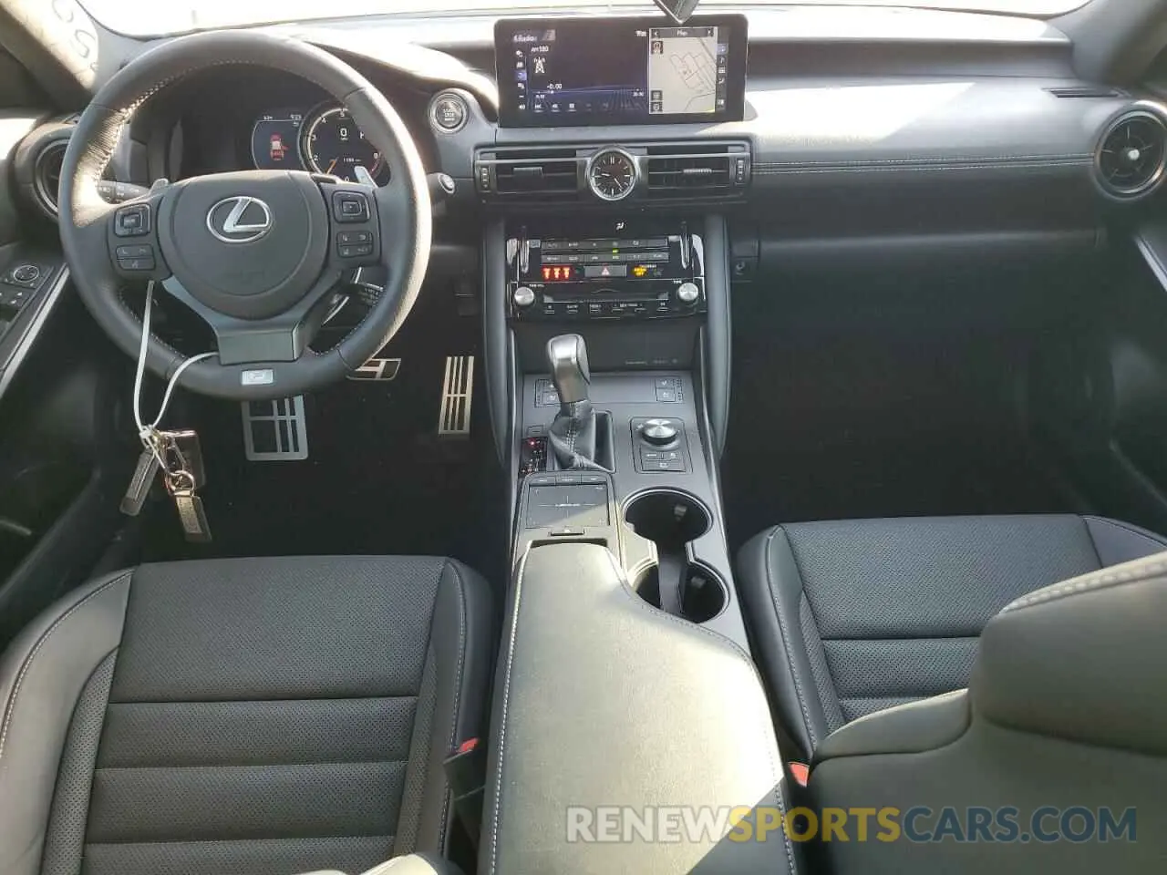 8 Фотография поврежденного автомобиля JTHGZ1B26R5078600 LEXUS IS 350 F S 2024