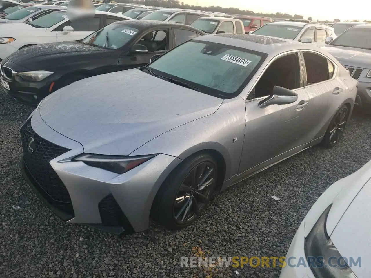 1 Фотография поврежденного автомобиля JTHGZ1B2XR5073688 LEXUS IS 350 F S 2024