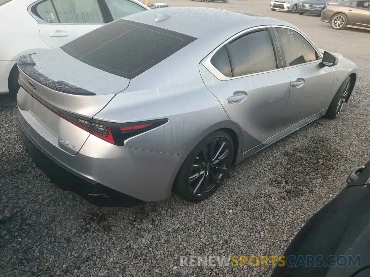 3 Фотография поврежденного автомобиля JTHGZ1B2XR5073688 LEXUS IS 350 F S 2024