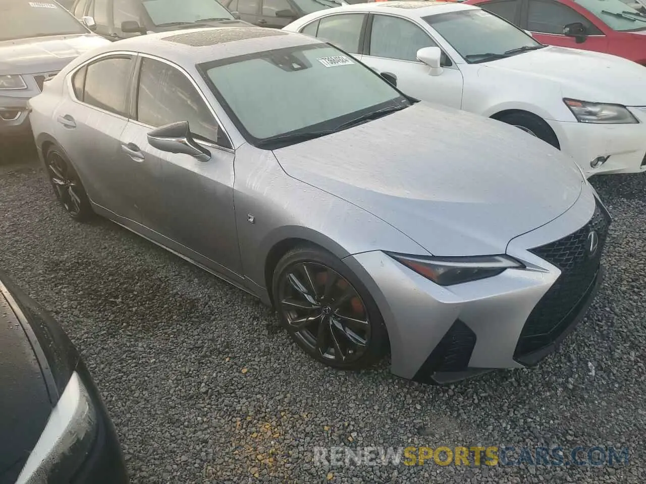 4 Фотография поврежденного автомобиля JTHGZ1B2XR5073688 LEXUS IS 350 F S 2024