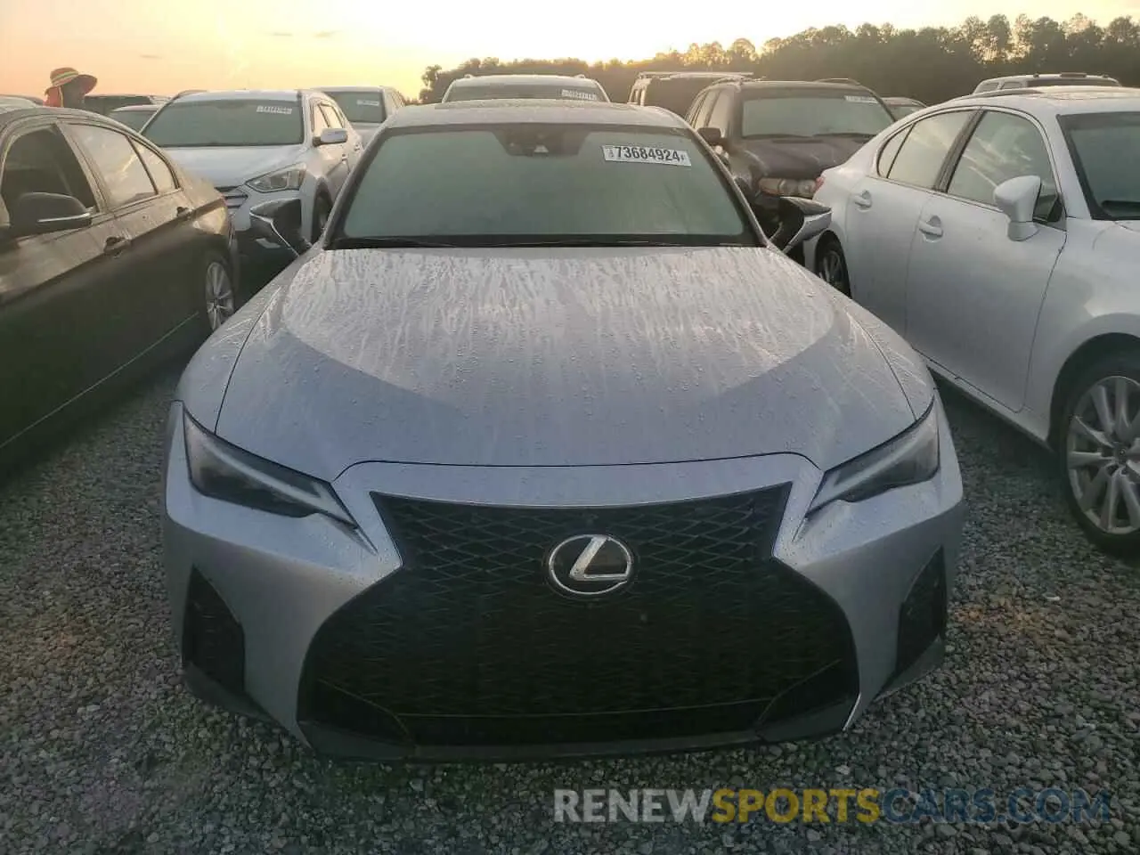 5 Фотография поврежденного автомобиля JTHGZ1B2XR5073688 LEXUS IS 350 F S 2024