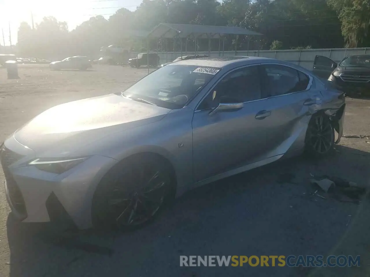 1 Фотография поврежденного автомобиля JTHGZ1B2XR5082262 LEXUS IS 350 F S 2024