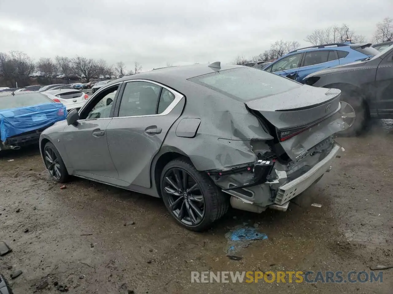 2 Photograph of a damaged car JTHGZ1E20R5037472 LEXUS IS 350 F S 2024